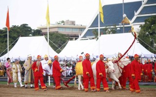 В Таиланде состоялась Церемония королевской вспашки